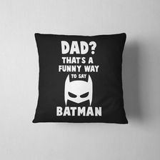 Dad Batman Poduszka dla Taty - Kołdry i narzuty handmade
