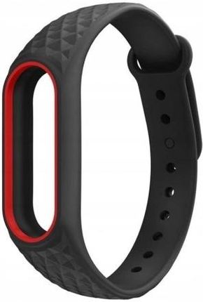 Tech-Protect Smooth Xiaomi Mi Band 2 Black/Red (99432508)