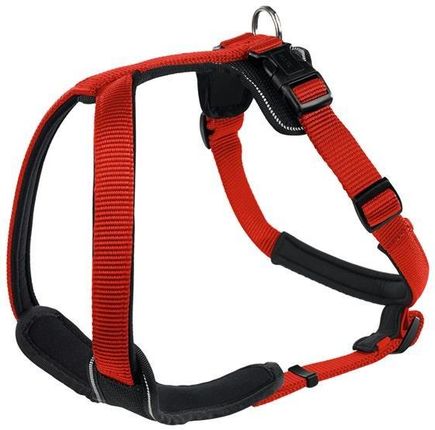 Hunter Szelki Harness Neopren W Czerwono-Czarnym Odcieniu 45-57cm 15mm