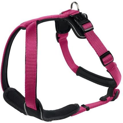 Hunter Szelki Harness Neopren W Malinowo-Czarnym Odcieniu 45-57cm 15mm