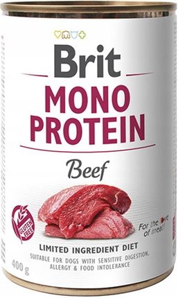 Brit Mono Protein Beef Z Wołowiną 400G