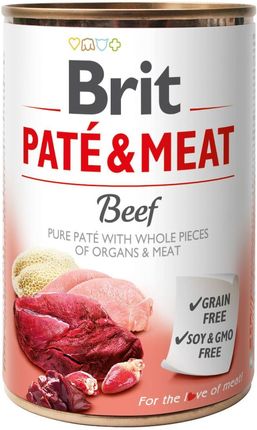 Brit Pate&Meat Beef 400G