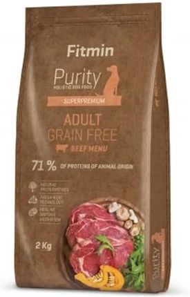 Fitmin Purity Grain Free Adult Beef 2Kg