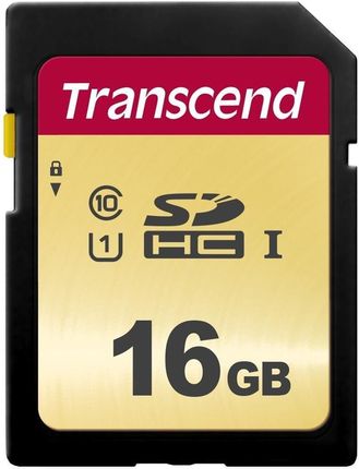 Transcend SDHC 16GB Class10 (TS16GSDC500S)