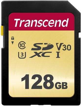 Transcend SDXC 128GB Class10 (TS128GSDC500S)