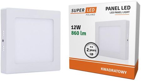 Panel natynkowy LED 12W neutralny