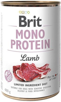 Brit Mono Protein Lamb 24X400G