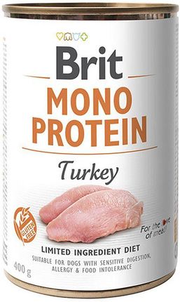 Brit Mono Protein Turkey 12X400G