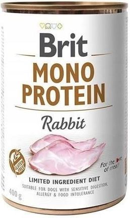 Brit Mono Protein Rabbit 6X400G