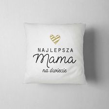 DDshirt Poduszka Najlepsza Mama Serce, Prezent dla Mamy - Kołdry i narzuty handmade