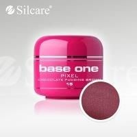 silcare base one żel owy pixel 15 chocolate pudding brown