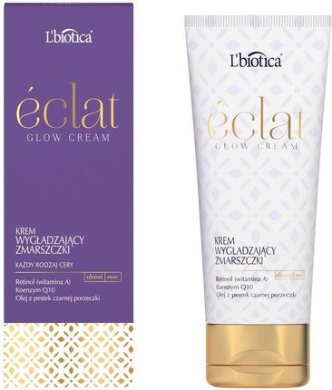 Krem L'biotica Eclat Glow Cream Wygładzający zmarszczki na dzień i noc 50ml