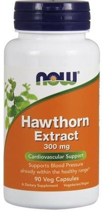 Now Foods Hawthorn Extract Ekstrakt z głogu 300mg 90 kaps