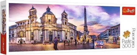 Trefl Puzzle 500el. Piazza Navona Rzym 29501