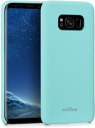 moVear Etui silikon Galaxy S8+ (Plus) silkyCase Miętowe Samsung G955F (SGS8PCSC0MTCMT)