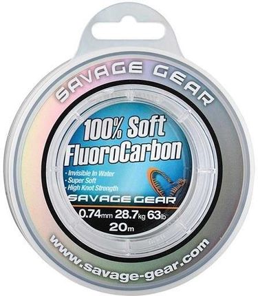 Savage Gear Fluorocarbon Soft 0,17mm 50M 2,10kg 0,17