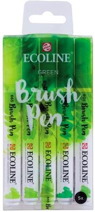 Talens Ecoline Brushpen X5 Green