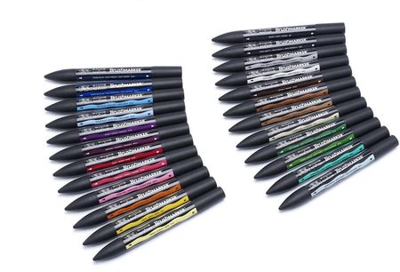 Winsor Newton Brushmarker 24 Student Designer Set Ceny i