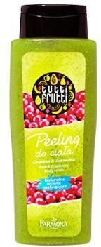 Farmona Tutti Frutti Mini Peelin G Cukrowy Do Ciała Gruszka I Żurawina 100ml