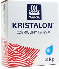 Yara Kristalon 3kg czerwony 12-12-36 - Nawozy