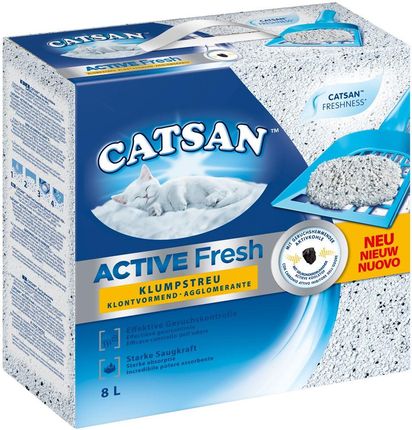 Catsan Active Fresh Zbrylający Się 8L