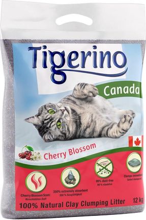 Tigerino Canada Zapach Pudru Dziecięcego + Zapach Trawy Cytrynowej 2x12kg