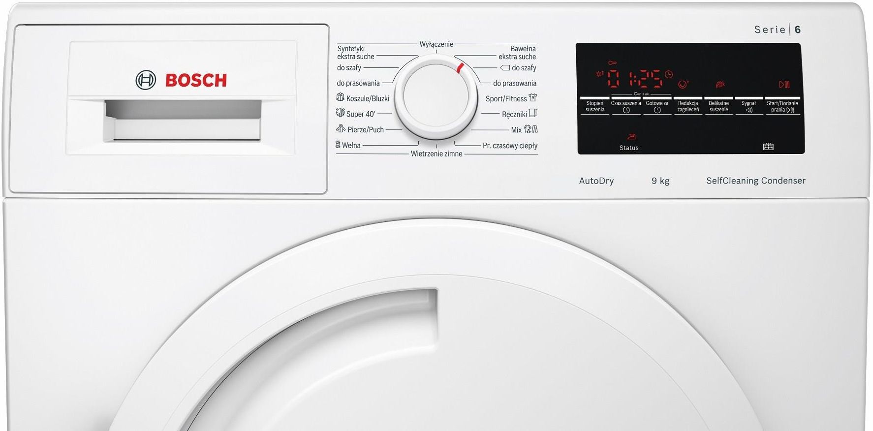 Bosch Self Cleaning Condenser Klappe öffnen Suszarka Bosch Seria 6 SelfCleaning Condenser WTW85465PL - Opinie i