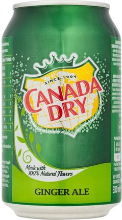 Schweppes Canada Dry Ginger Ale 330 Ml