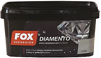 Fox Farba Dekoracyjna Diamento Carbon Kolor 0007 1L