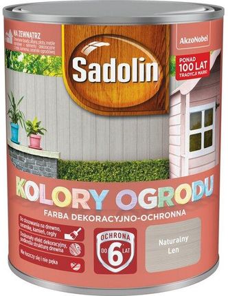 Sadolin Akzo Sd Kolory Ogrodu Naturalny Len 0,7L