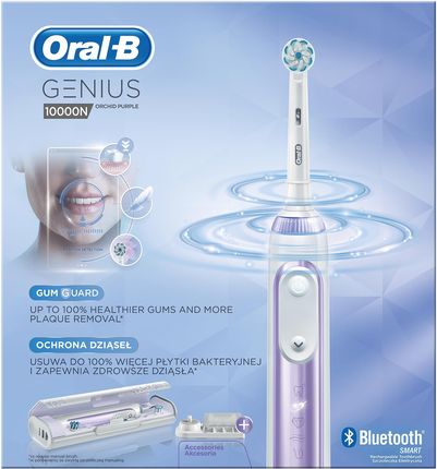 Oral-B*Genius 10000N Orchid Purple Spazzolino Elettrico