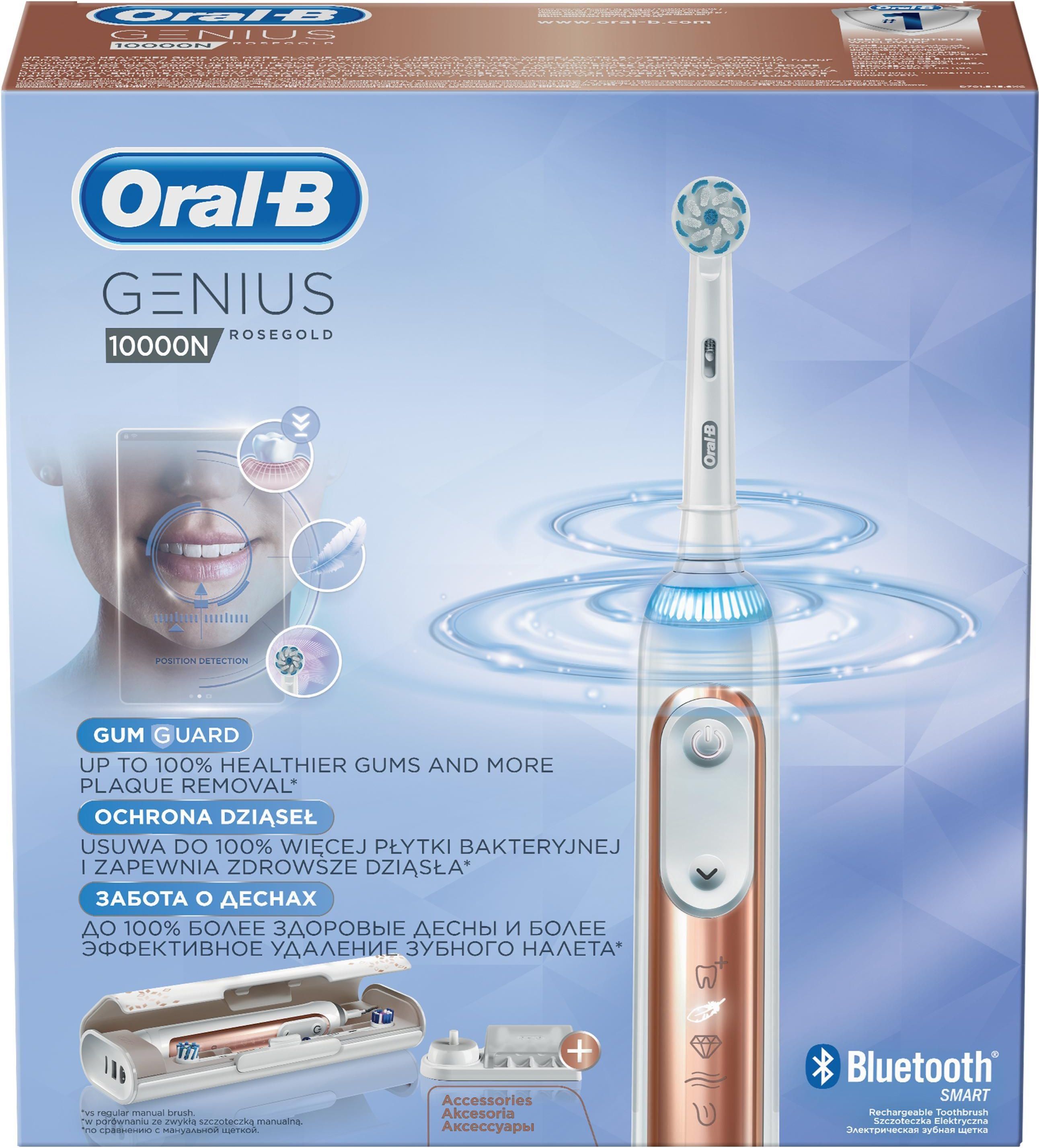 Szczoteczka elektryczna Oral-B Genius 10000N Rose Gold