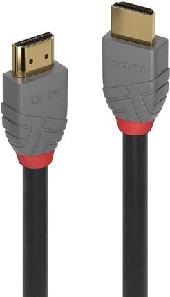 Lindy 36960 Kabel HDMI 2.0 High Speed Anthra Line 0,3m (ly36960)