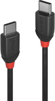 Lindy 36906 Kabel USB 3.1 C-C Black Line 1m (ly36906)