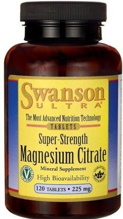 Swanson Cytrynian Wapnia i magnezu 150 kapsułek 
