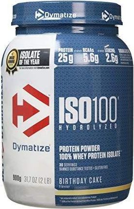 Odżywka białkowa Dymatize Iso 100 900g - Ceny i opinie 