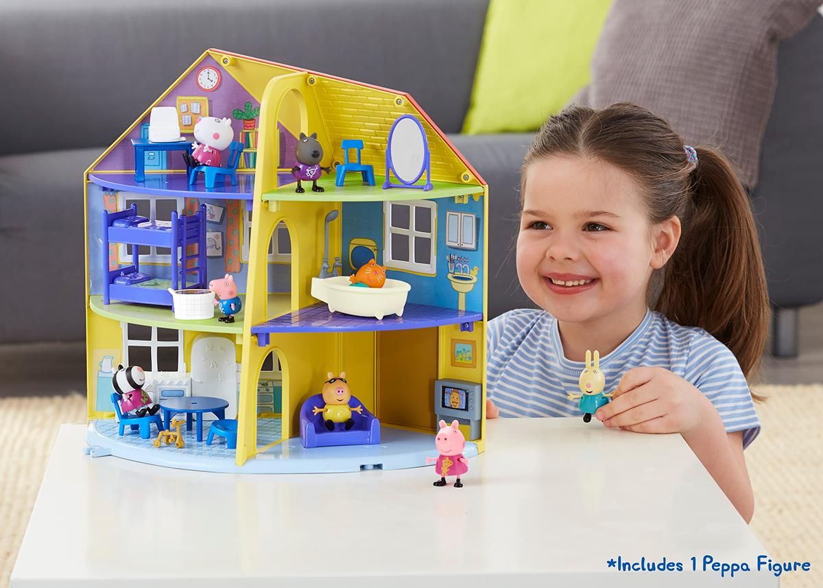 TM Toys Świnka Peppa Domek Rodzinny - zdjęcie 7 TM Toys Świnka Peppa Domek Rodzinny