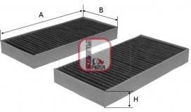 SOFIMA Filtr kabinowy S 4172 CA