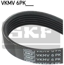 Zdjęcie SKF Pasek klinowy wielorowkowy VKMV 6PK802 - Nekla