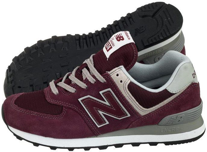 Buty New Balance WL574ER Bordowe (NB284-b) - Ceny i opinie - Ceneo.pl