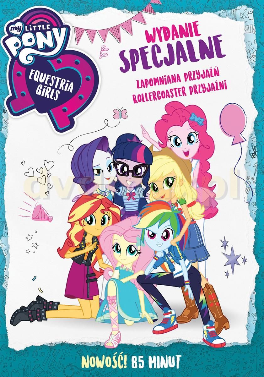 Film DVD My Little Pony Equestria Girls: Zapomniana przyjaźń,  Rollearcoaster przyjaźni [DVD] - Ceny i opinie - Ceneo.pl