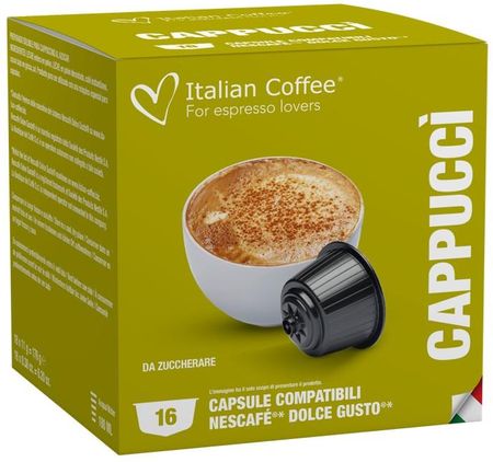 Italian Coffe Kapsułki Do Nescafe Dolce Gusto Capucci 16 Kapsułek