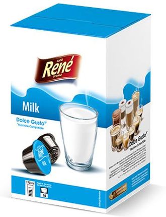 Rene Kapsułki Do Nescafe Dolce Gusto Pure Milk Mleko W Proszku 16 Kapsułek