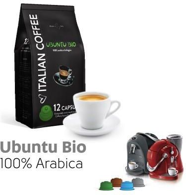 Ubuntu Bio 100% Arabica Kapsułki Do Cafissimo 12 Kapsułek