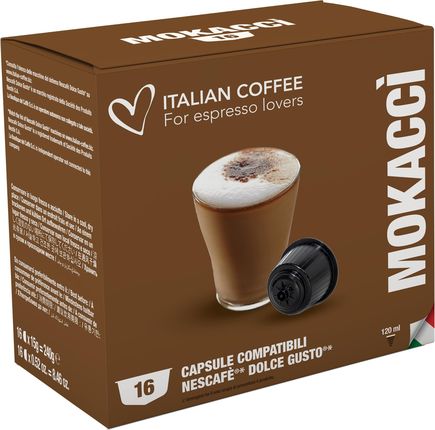 Italian Coffee Kapsułki Do Nescafe Dolce Gusto Mokacci 16 Kapsułek