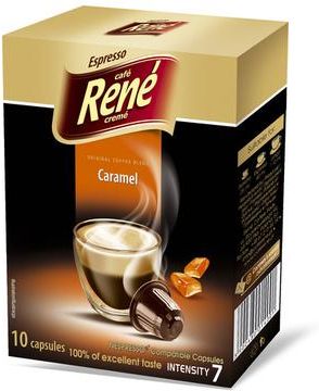 Rene Carmel Kawa Aromatyzowana Kapsułki Do Nespresso 10 Kapsułek