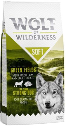 Wolf Of Wilderness Soft Green Fields Jagnięcina 1Kg