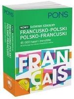 Zdjęcie Nowy słownik szkolny francusko-polski, polsko-francuski PONS 45 000 haseł i zwrotów - Brzozów