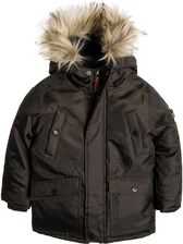 Cool Club, Kurtka zimowa chłopięca, parka, zieleń khaki cool club kurtka zimowa chłopięca parka zieleń khaki