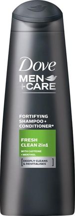 Dove Men+Care Fresh Clean 2in1 Szampoo + Conditioner Caffeine & Menthol Szampon i odżywka 250ml 
